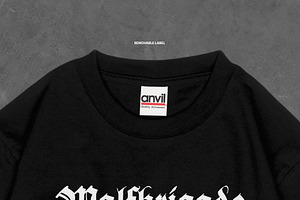 Heavy Cotton T-shirt Mockup