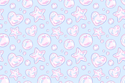 Soap bubbles pattern, an Illustration by Cmeree (Thumbnail 3 of 3)