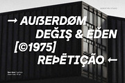 Baru Sans Geometric Font Family, a Sans Serif Font by Kereatype (Thumbnail 8 of 19)