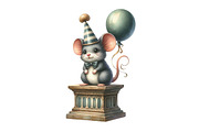 Vintage Circus Party Animal Clipart, an Illustration by Designking (Thumbnail 4 of 4)