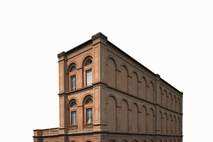 Building Facade 184 Low Poly