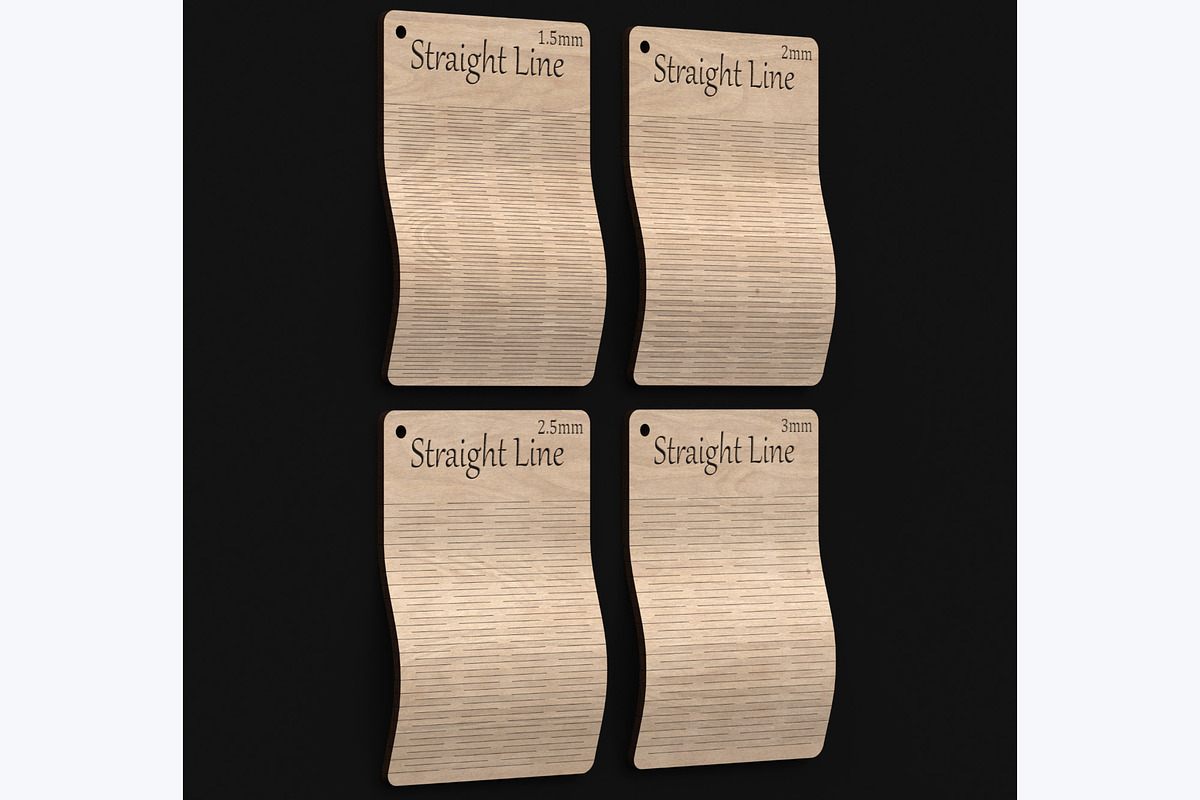 Flexible Living Hinges Laser Files, an Object Graphic by ThemeXDigital (Photo 9 of 9)