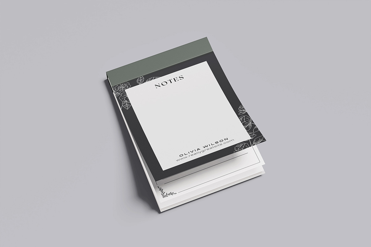 Notepad Mockup, a Product Mockup by Squashy Creative Studio (Photo 3 of 5)