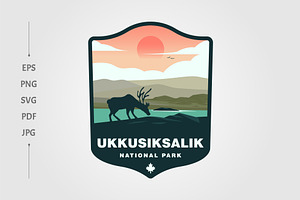 Ukkusiksalik National Park., a Branding & Logo Template by lawoel