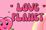 FallingAsteroid - Retro Display Font, a Symbol Font by AQR Studio (Thumbnail 3 of 9)