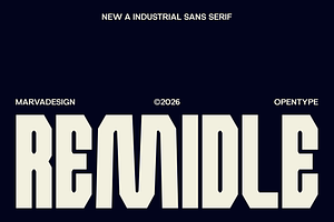 Remidle Font