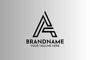 Letter A Logo – Modern Minimalist, a Branding & Logo Template by Megafox Studio (Thumbnail 2 of 2)