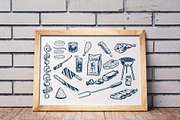 BBQ Cookout Vector Set, a Food Illustration by Illustrated Everything (Thumbnail 2 of 3)