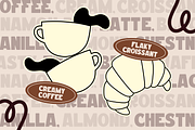 Flury Muffin - Food Logo Font, a Sans Serif Font by Nirmana Visual (Thumbnail 4 of 13)