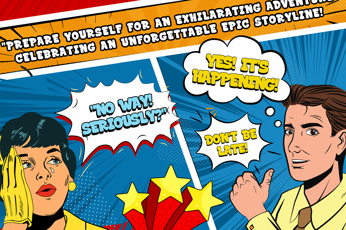 Master Komika - Comic Display Font, a Handwritten Font by Sronstudio (Photo 6 of 16)