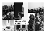 Moody Black & white Lightroom Preset, an Action Add-On by SD x Presets (Thumbnail 1 of 6)