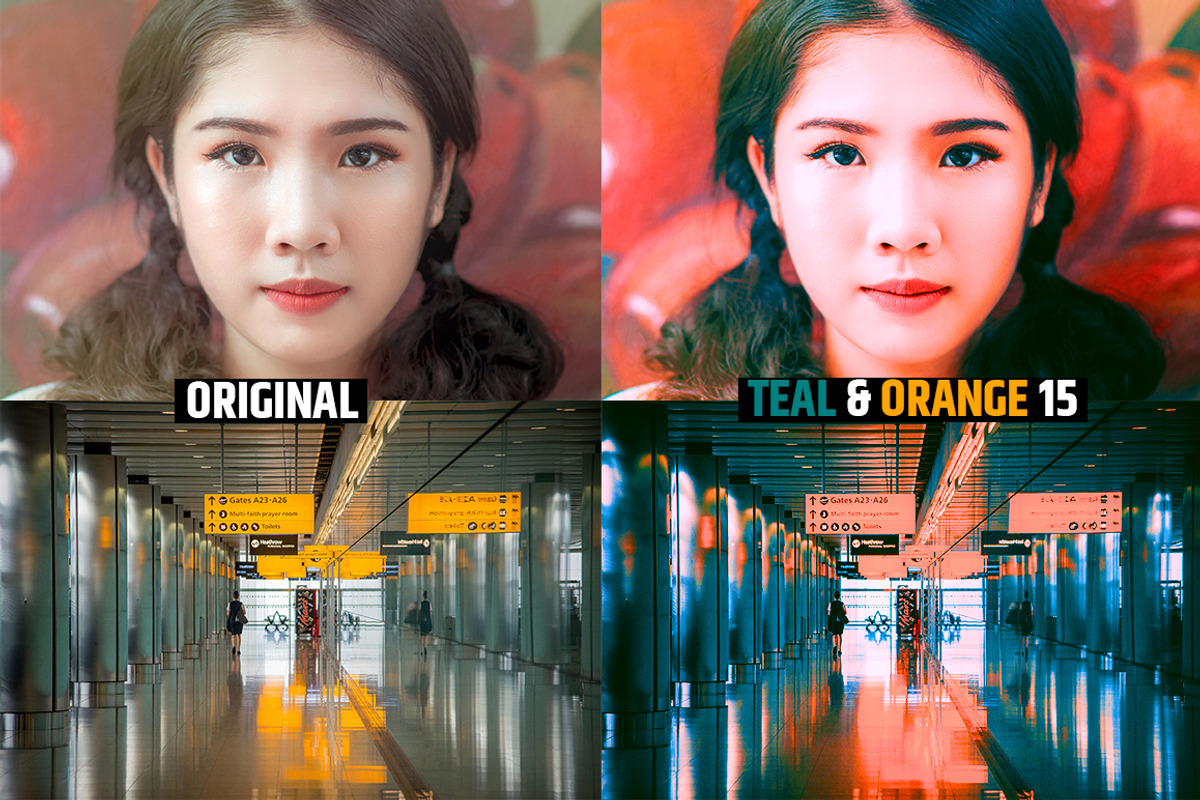 Orange & Teal 30 Cinematic FILM LUTS, a Plug-in Add-On by WeLovePresets (Photo 47 of 61)