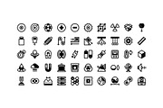 50 Physics Icons, an Outline Icon by Side Project (Thumbnail 3 of 8)