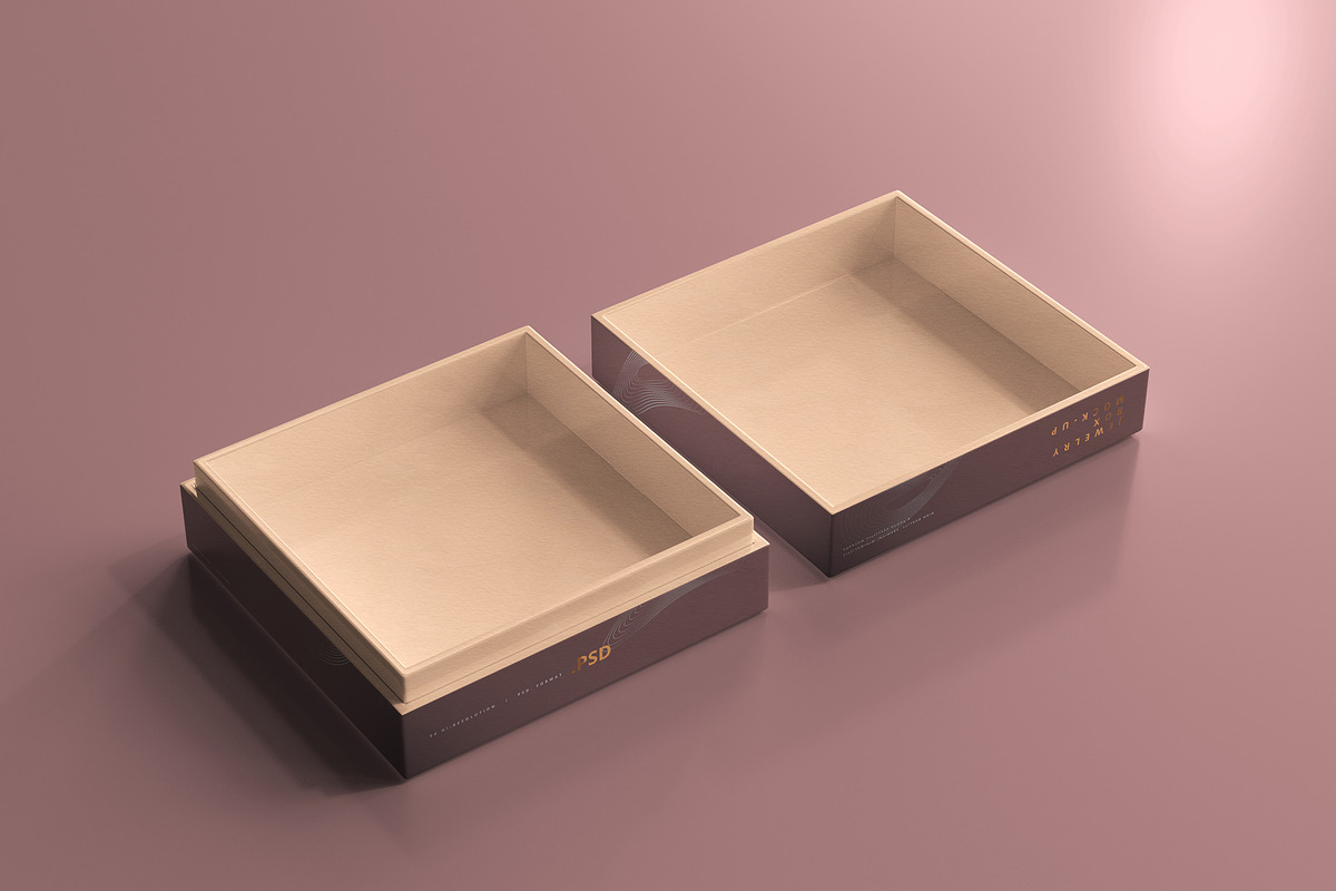 Jewelry or Gift Box Mockups, a Pens & Pencil Mockup by pmvch (Photo 27 of 32)
