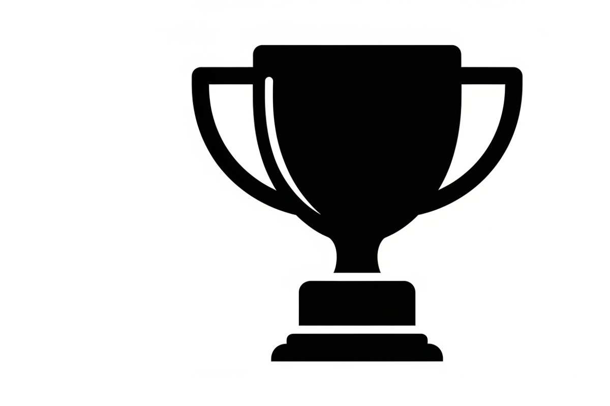 Bold winner trophy cup icon, an Illustration by Amazin_art (Photo 7 of 29)