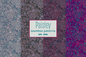 Paisley seamless pattern, a Pattern Graphic by antalogiya