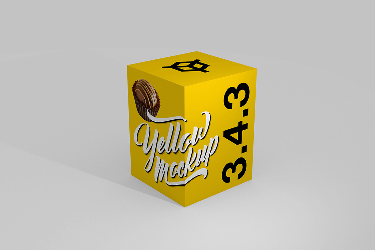 3.4.3 Simple 3D BoxMockup, a Packaging Mockup by PremiumGoods (Photo 1 of 3)