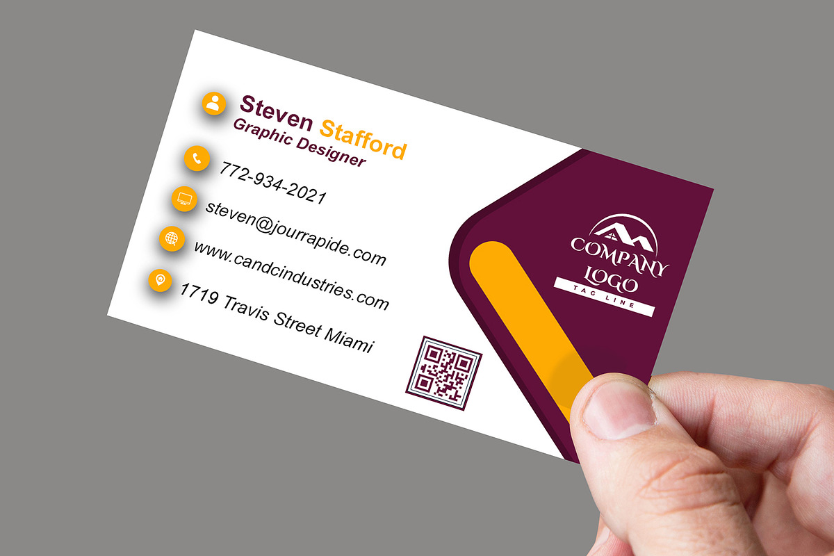 Modern Business Card Template preview 8