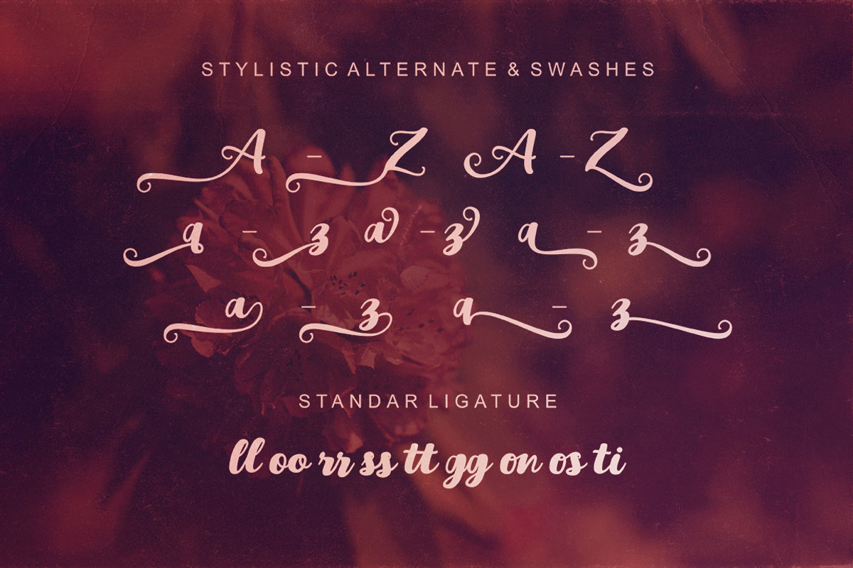 Youth Script Font preview 3
