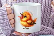 Watercolor Funny Bird Clipart, an Illustration by Rose Art (Thumbnail 6 of 7)