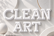 White beveled alphabet, an Object Graphic by popskraft (Thumbnail 2 of 3)