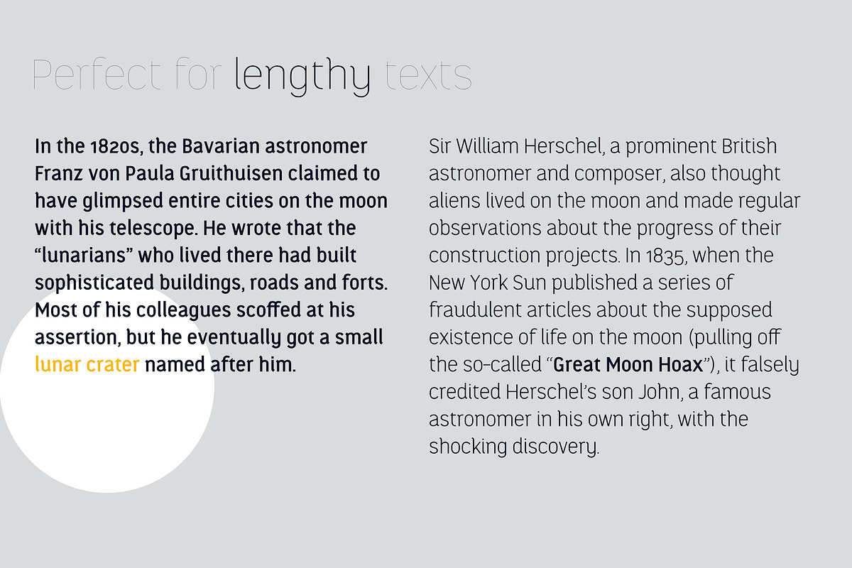 Midmoon Gothik typeface family, a Sans Serif Font by Andy Peat (Photo 6 of 9)