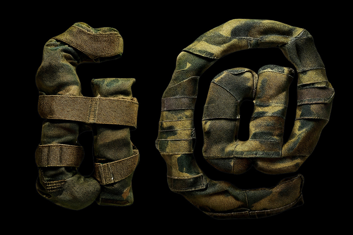 Camouflage Font, a Sans Serif Font by Handmadefont (Photo 4 of 14)