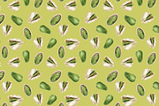 Watercolor pistachio delicious set, a Pattern Graphic by lenavetka87 (Thumbnail 3 of 3)