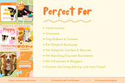 Funky Pets Instagram Story Templates, a Social Media Template by Hell Yeah Designs (Thumbnail 2 of 11)