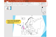 Europe Editable Power Point Template, a Design Template by DigitalDesignsLaura (Thumbnail 3 of 3)