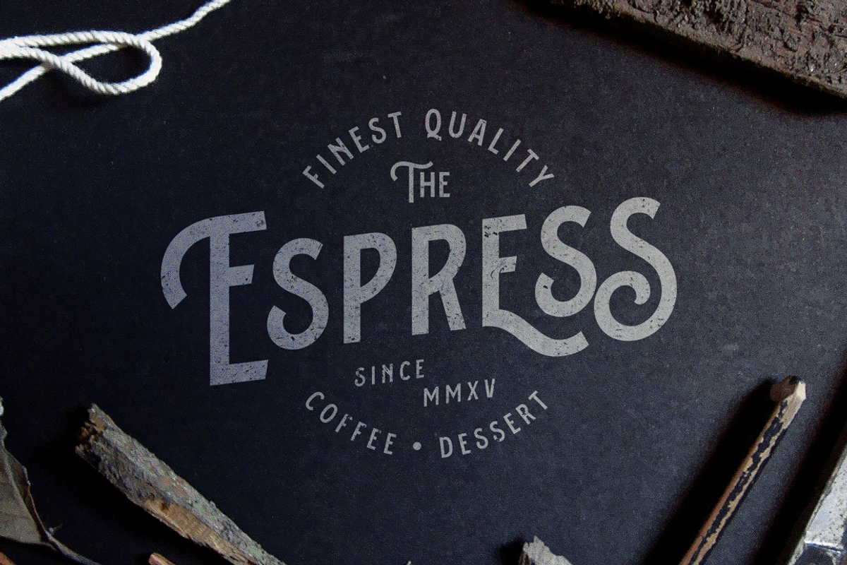 Fictoria Typeface preview 7