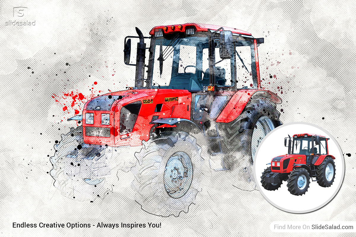 Tech Sketch Art Photoshop Mock-ups, an Action Add-On by SlideSalad (Photo 20 of 27)