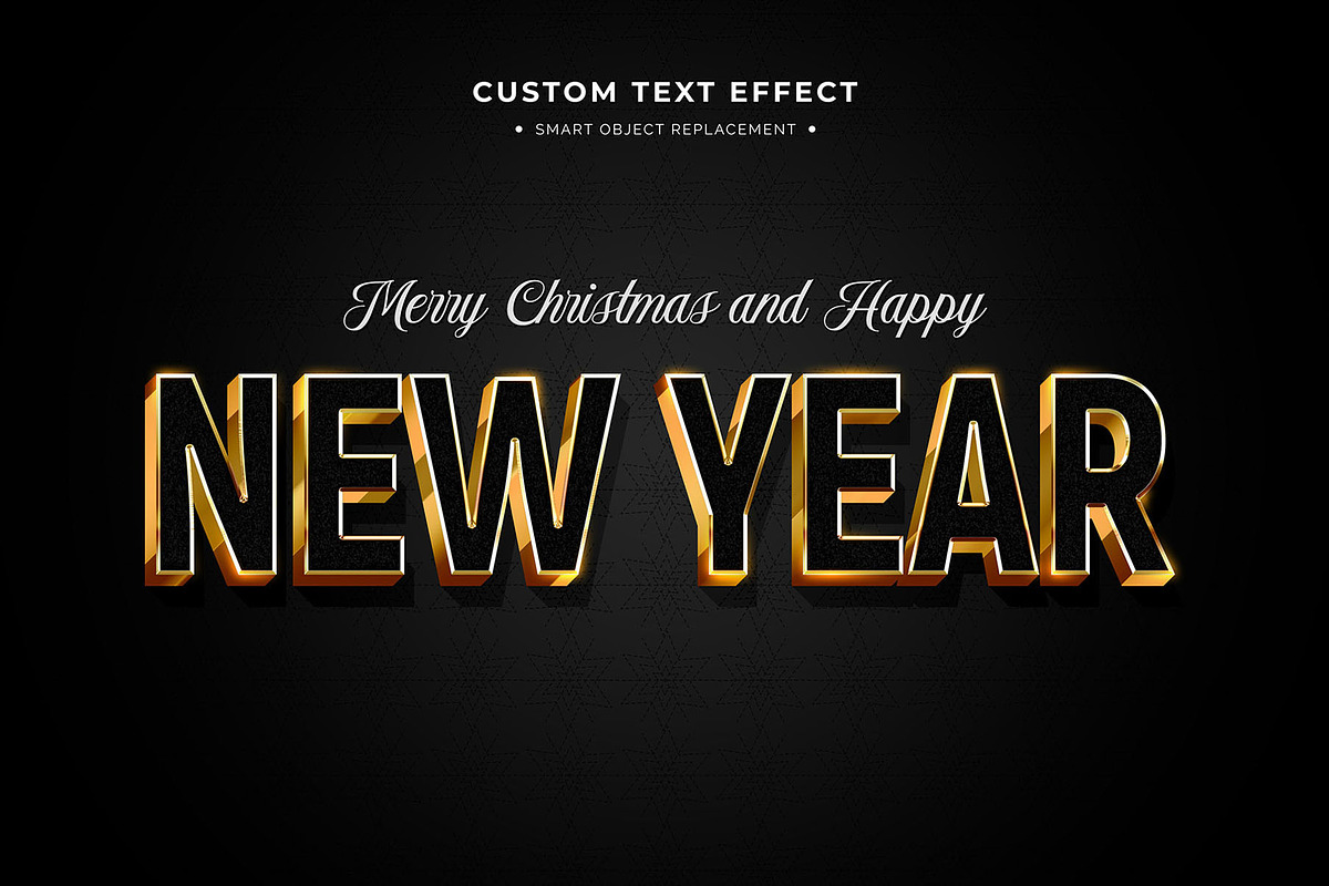Christmas Text Effects, a Layer Style Add-On by MahmoudWally (Photo 4 of 10)