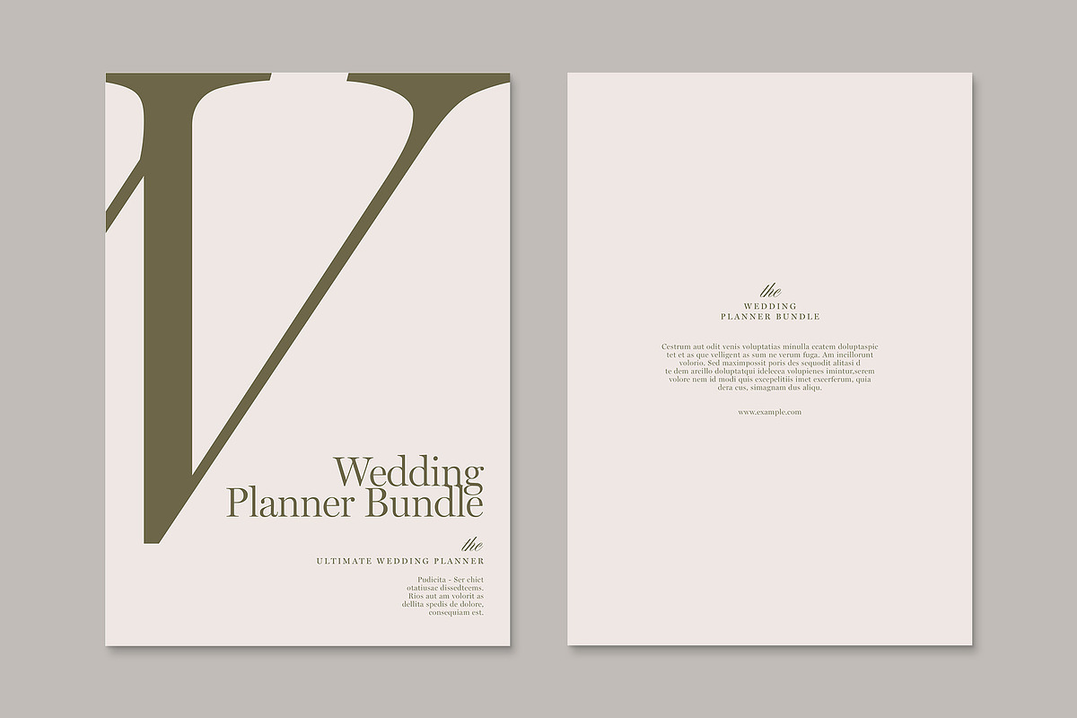 Wedding Planner Templates, a Stationery Template by BrandPacks (Photo 5 of 6)