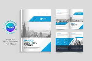 Canva Bifold Brochure Template