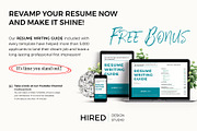 Sales Resume + Cover Letter format, a Resume Template by HIRED Design Studio (Thumbnail 10 of 11)