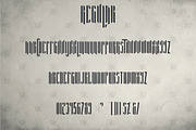 Aria Display font family -70%, a Font by VP Fonts (Thumbnail 8 of 12)