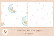 Pokraky_Bunny & Moon, an Illustration by Pokraky (Thumbnail 2 of 5)
