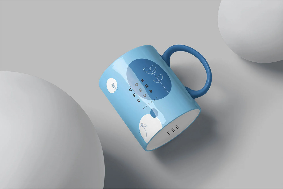 Ceramic Mug Mockups, a Cups & Container Mockup by megostudi0 (Photo 2 of 7)