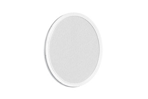 Oval Embroidered Patch 3D Model