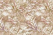 Tropical Pattern Collection, a Decorative Illustration by Jeanna Draw (Thumbnail 1 of 12)