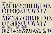 Ancestral Heritage - Distorted Font, a Serif Font by 177Studio (Thumbnail 7 of 8)