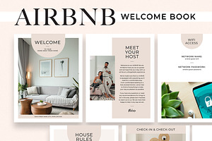 Airbnb STR Welcome Book Template