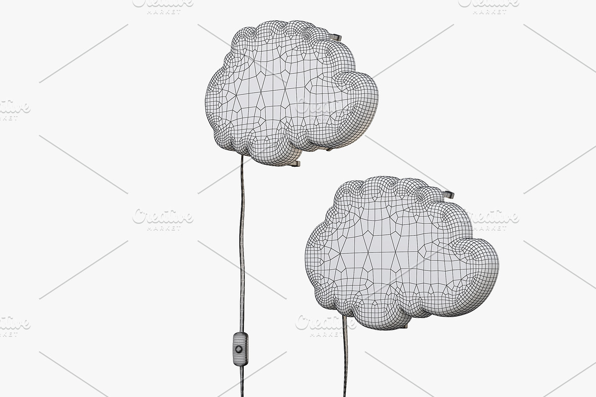 Ikea Dromsyn wall lamp 3d model, a Light 3D Model by 3dmitruk (Photo 4 of 4)