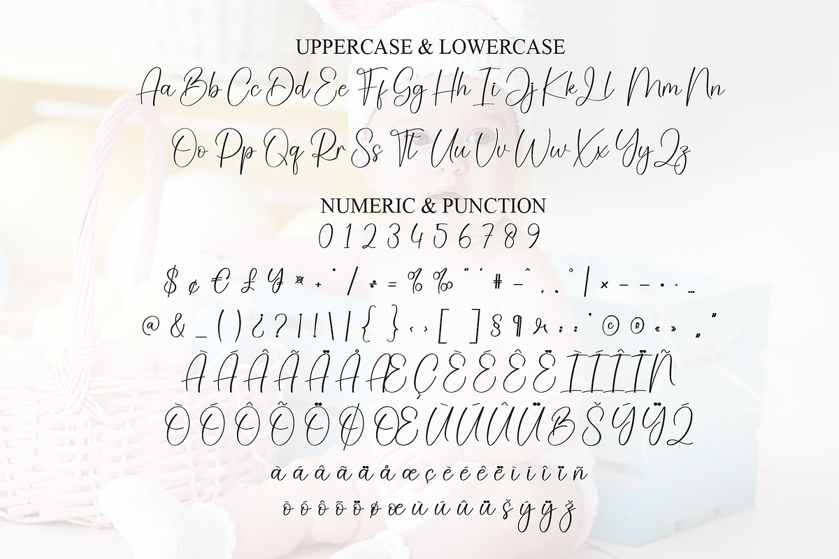 Baby | Script Font, a Handwritten Font by Scratchones (Photo 7 of 9)