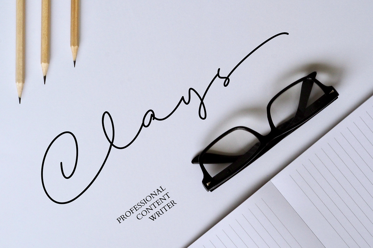 Elista // A Casual Handwritten Font, a Script Font by Walkeren (Photo 9 of 18)