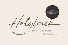 Holybuck - Signature Font Family