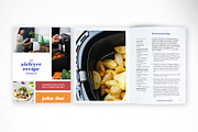 Air Fryer Recipe Cookbook, a Print Template by McLittle Stock (Thumbnail 5 of 5)