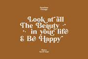 Sunshine Orange - Retro Serif Font, a Serif Font by Myn Type (Thumbnail 5 of 13)