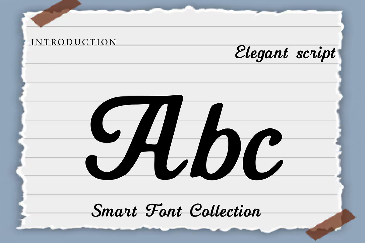 Elegant script, a Script Font by Wow Magic (Photo 2 of 3)